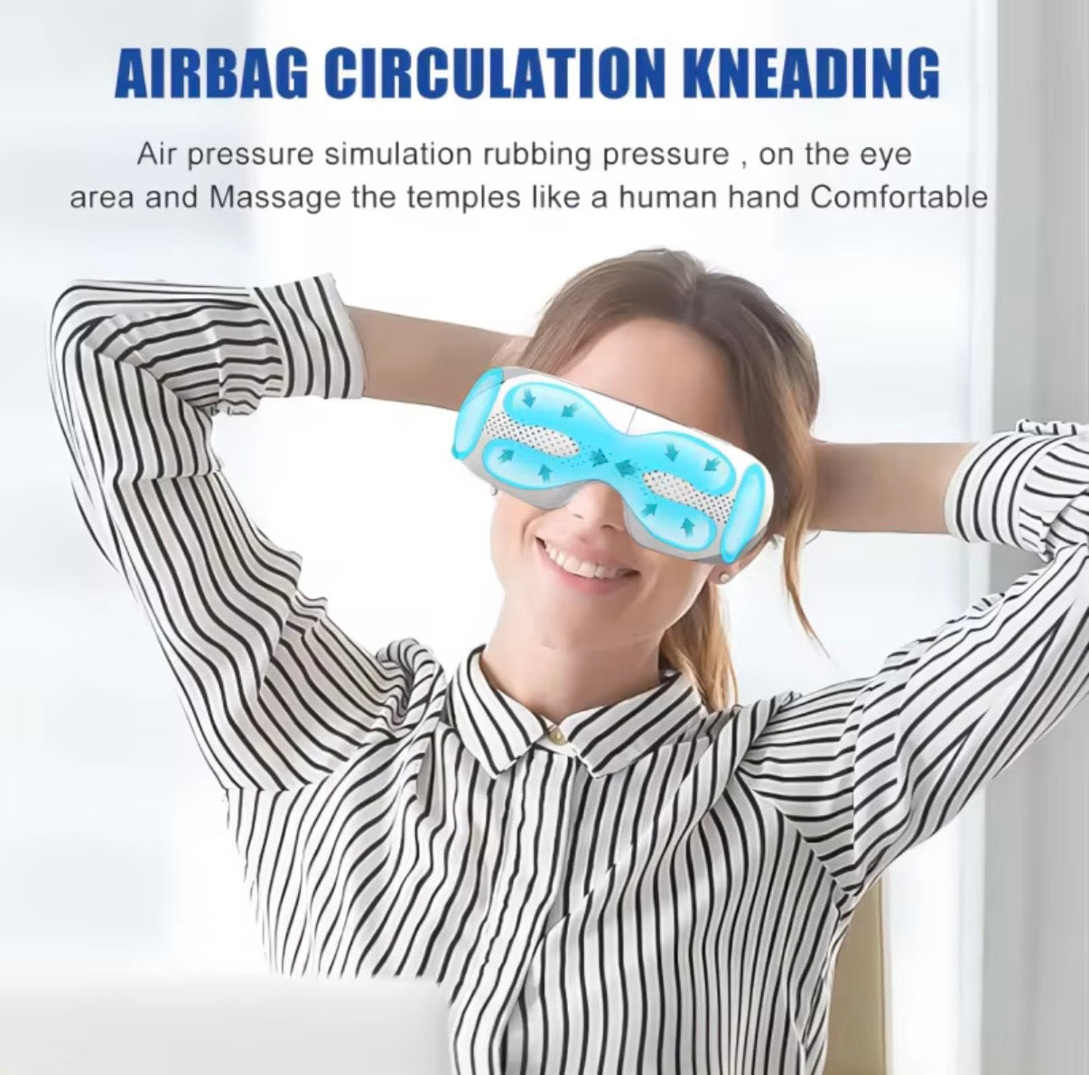 Smart Eye Massager with Bluetooth Music