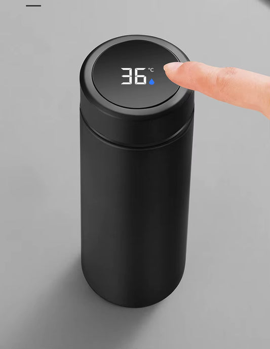 Stainless Steel Thermos Bottle with LED Temperature Display