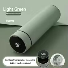 Stainless Steel Thermos Bottle with LED Temperature Display