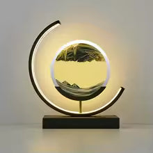 3D Quicksand LED Landscape Night Light