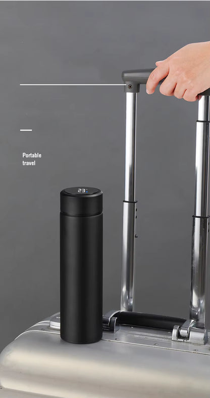 Stainless Steel Thermos Bottle with LED Temperature Display