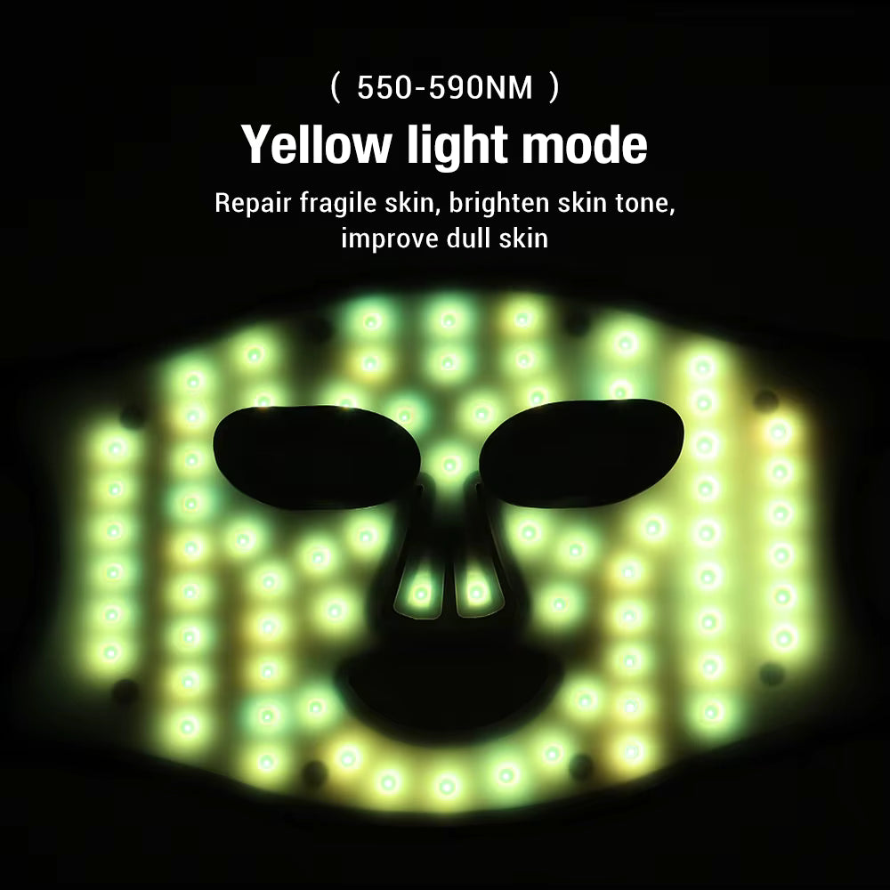 Red Light therapy Mask 460nm 660nm 850nm LED Beauty Device