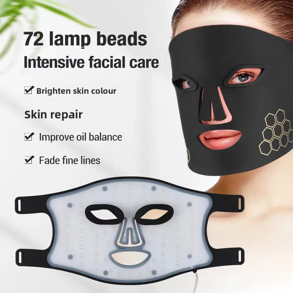 Red Light therapy Mask 460nm 660nm 850nm LED Beauty Device