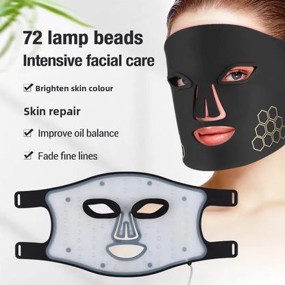 Red Light therapy Mask 460nm 660nm 850nm LED Beauty Device
