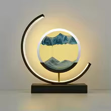 3D Quicksand LED Landscape Night Light