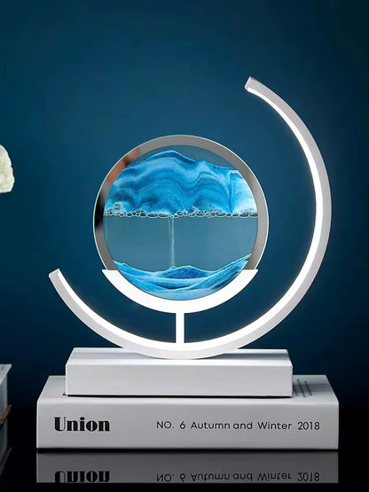 3D Quicksand LED Landscape Night Light